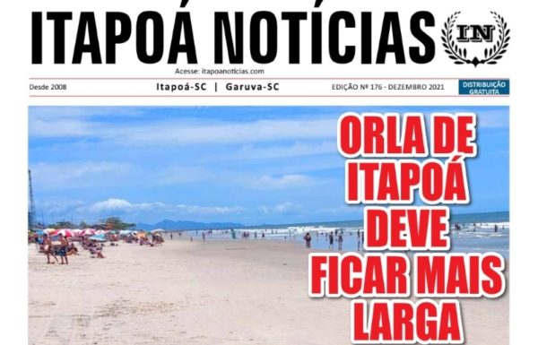 Capa Itapoá Notícias 176 - Dezembro de 2021 (Tribuna de Itapoa)