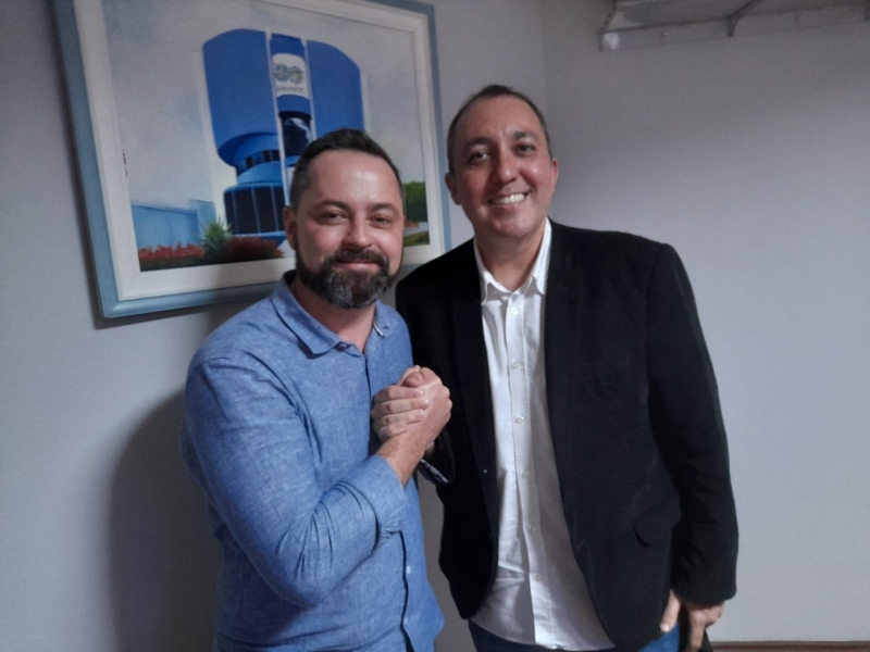 Marlon Neuber prefeito de Itapoa sera o proximo presidente da Amunesc (Tribuna de Itapoa)