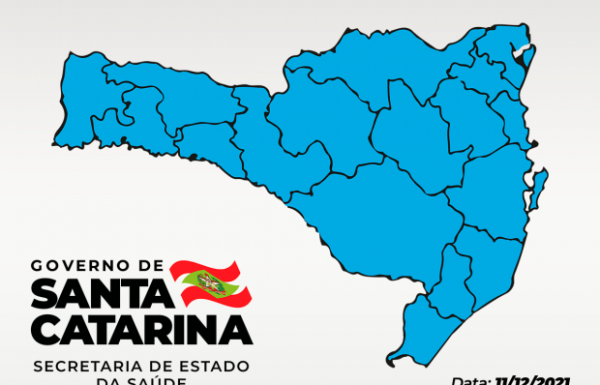 Matriz de Risco Covid-19 de SC aponta, pela primeira vez, todas as regioes no nivel moderado