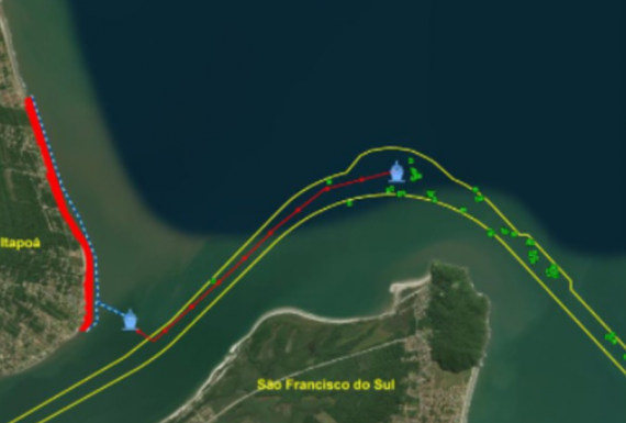 Sedimentos da dragagem do Porto de Sao Chico serao usados para alargar orla de Itapoa 3