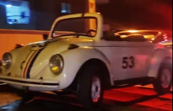 Apreensao de mini fusca em Itapoa vira noticia nacional (Tribuna de Itapoa)