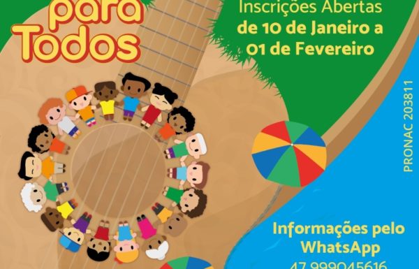 Inscricoes Projeto Violao para Todos em Itapoa (Tribuna de Itapoa)