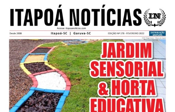 Capa Itapoá Notícias - 178 - Fevereiro 2022 - editorial (Tribuna de Itapoa)
