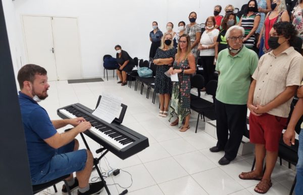 Corais adulto e infantil de Itapoa iniciam a temporada 2022 - 22 (Tribuna de Itapoa)