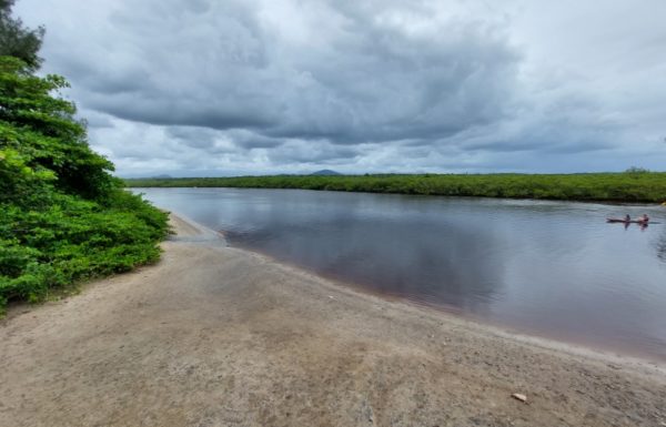 Novo ponto de coleta para analise de balneabilidade em Itapoa no Miradouro da Barra do Sai 2 (Tribuna de Itapoa)