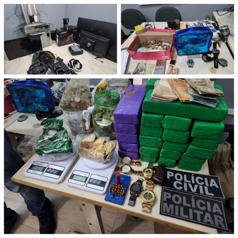 Policiais civis e militares desarticulam organização responsável por diversos crimes em Itapoa 4 (Tribuna de Itapoa)