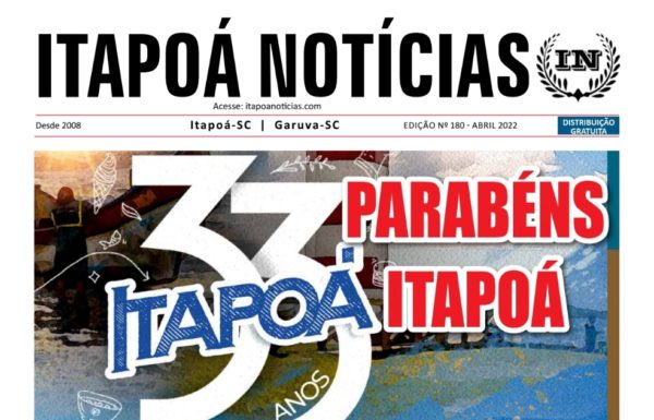 Capa TI Itapoa Noticias 180 - Abril de 2022
