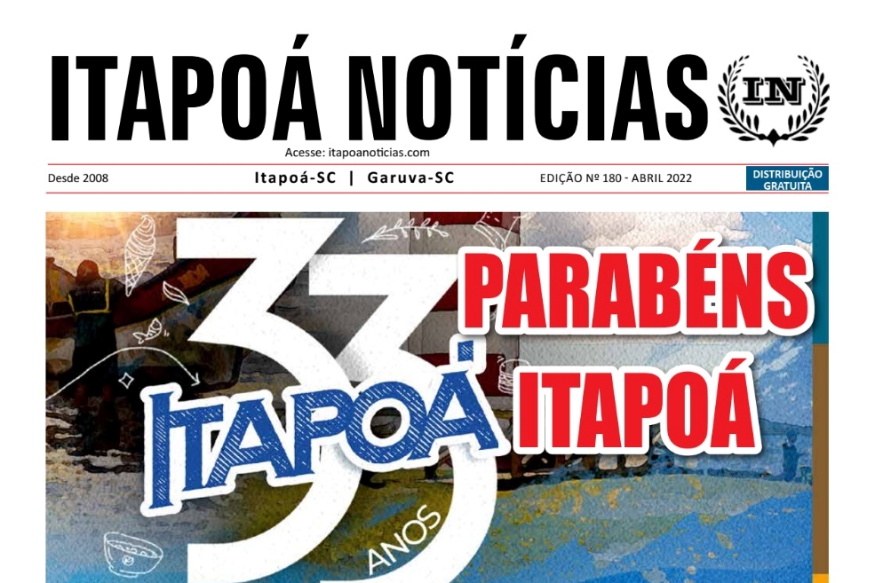 Capa TI Itapoa Noticias 180 - Abril de 2022