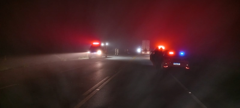 2 Motociclista morre apos colisão frontal com caminhao na SC-416 em Itapoa (Tribuna de Itapoa)