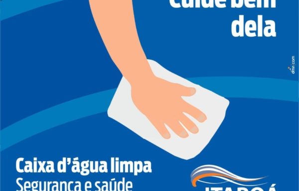 Caixa d agua limpa - Itapoa Saneamento (Tribuna de Itapoa)