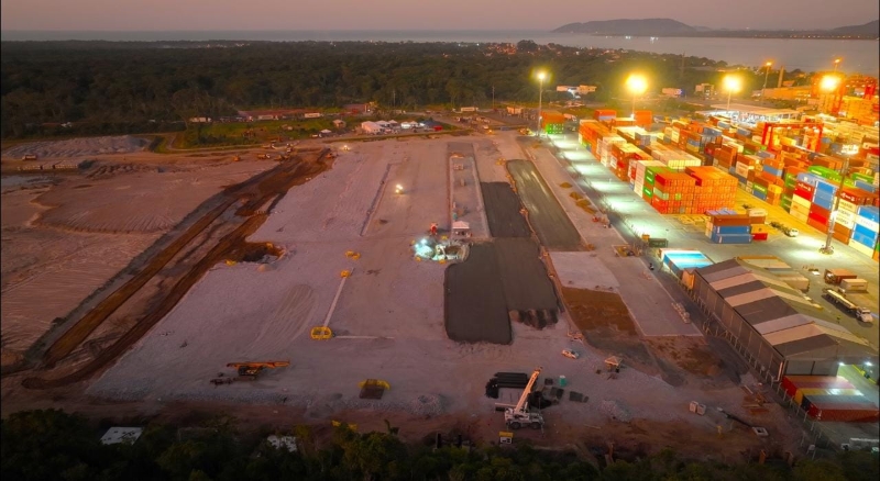 Obras de expansao do Porto Itapoa seguem cronograma planejado 2 (Tribuna de Itapoa)