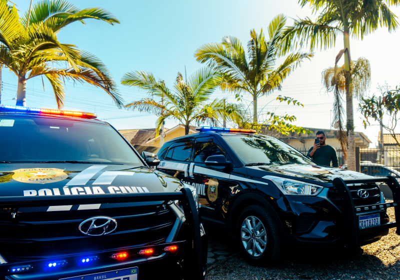 Policia Civil de Itapoa recebe duas novas viaturas policiais 1 (Tribuna de Itapoa)