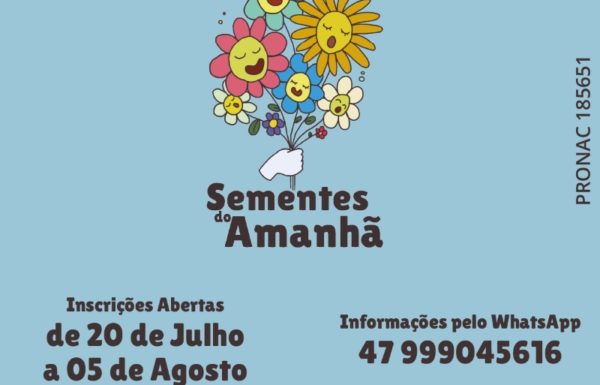 Inscricao 2022 para o Coral Sementes do Amanha de Itapoa (Tribuna de Itapoa)