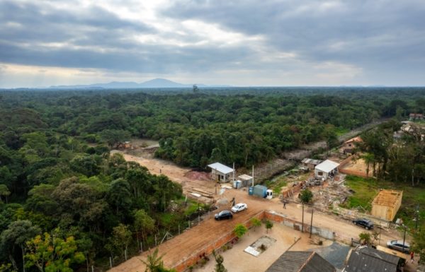 Obras Parque Municipal Carijos - Itapoa FOTO Oswaldo Rodaski Neto (Tribuna de Itapoa)