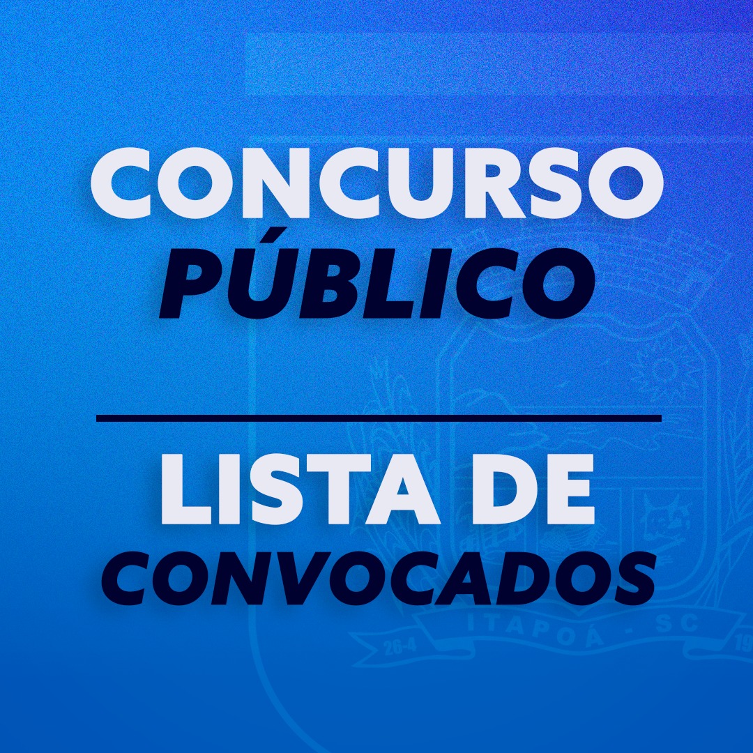 Prefeitura de Itapoa convoca 35 aprovados em concurso publico
