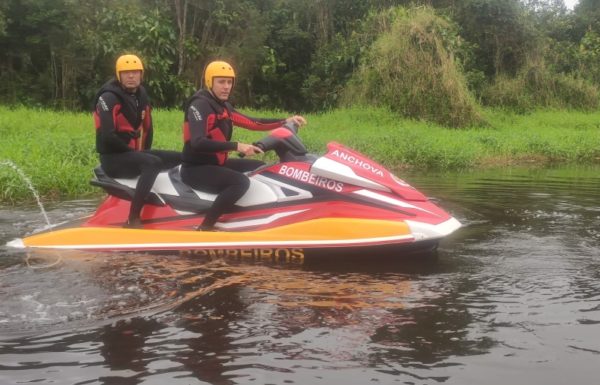 Bombeiros realizam buscas por motorista de aplicativo cujo carro foi localizado em Itapoa 4 (Tribuna de Itapoa)