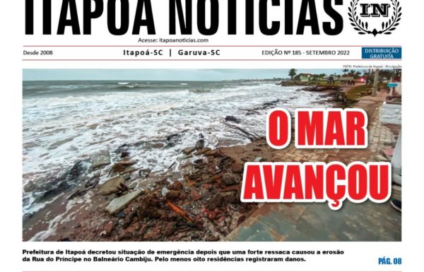 Capa Itapoa Noticias 185 - Setembro de 2022 - CAPA IN