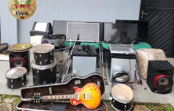 Delegacia da Polícia Civil de Itapoa recupera objetos furtados de hotel da Barra do Sai (Tribuna de Itapoa)