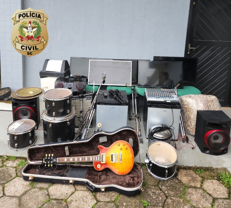 Delegacia da Polícia Civil de Itapoa recupera objetos furtados de hotel da Barra do Sai (Tribuna de Itapoa)