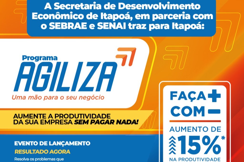 Programa Agiliza em Itapoa