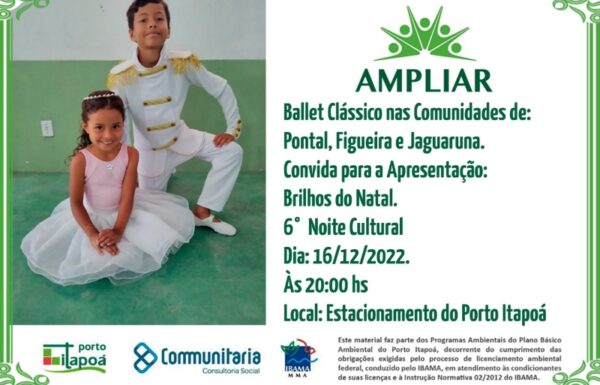 Ballet Ampliar - 6a Noite Cultural do Porto Itapoa (Tribuna de Itapoa)
