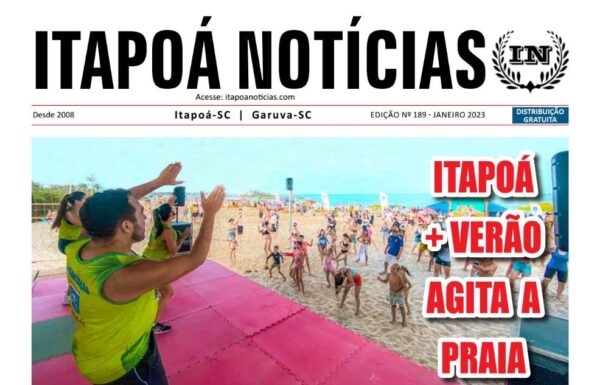 Capa Itapoa Noticias 189 - Janeiro de 2023 - para Tribuna de Itapoa