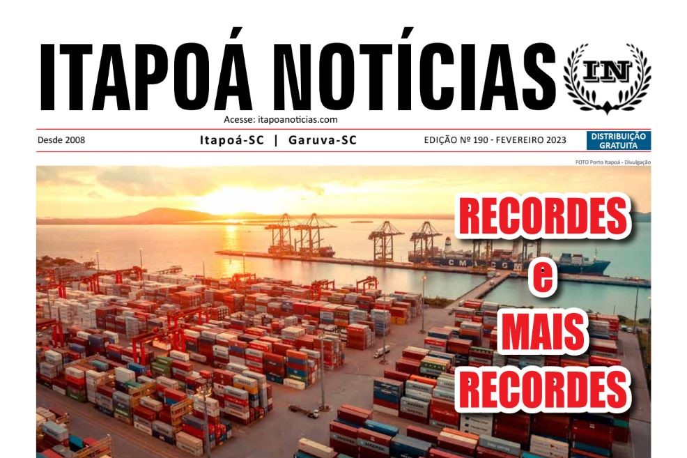 Capa Itapoa Noticias 190 - Fevereiro de 2023 - Tribuna de Itapoa