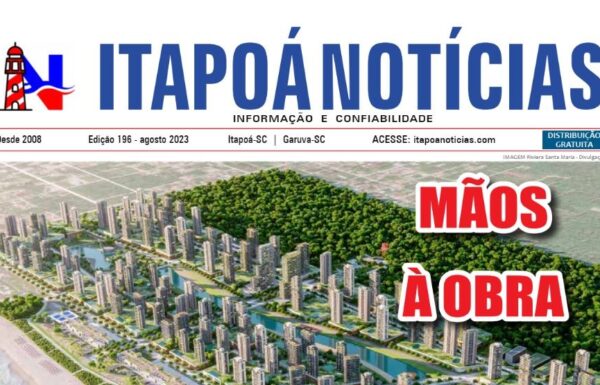 Capa Itapoa Noticias 196 - Agosto de 2023 - Tribuna de Itapoa