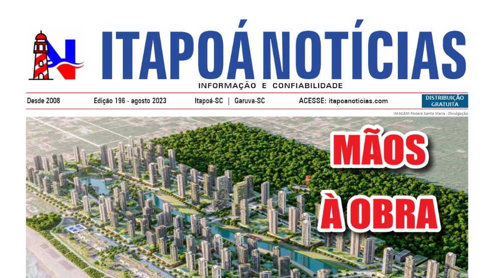 Capa Itapoa Noticias 196 - Agosto de 2023 - Tribuna de Itapoa