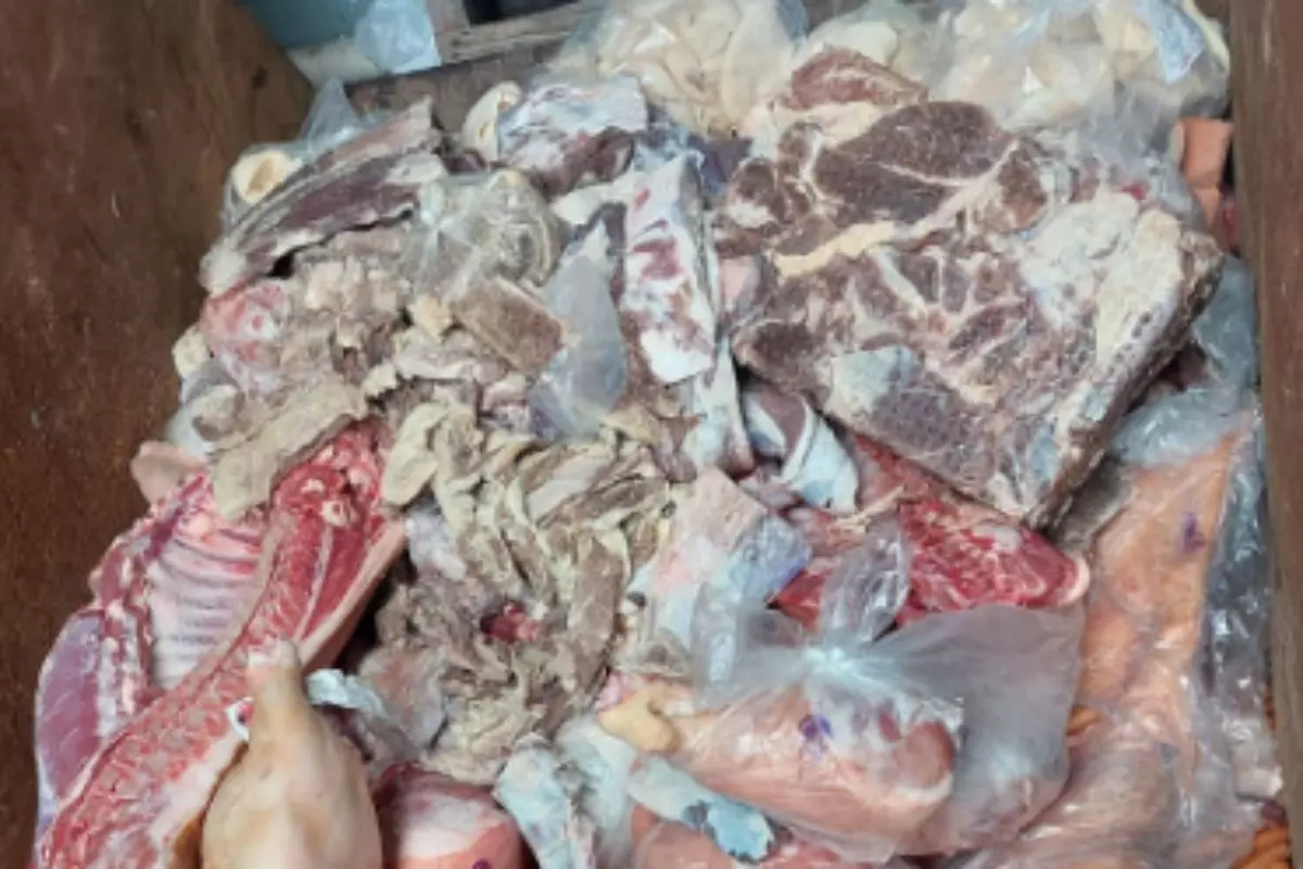 MPSC fiscaliza mercados de Garuva e apreende produtos improprios para o consumo 1