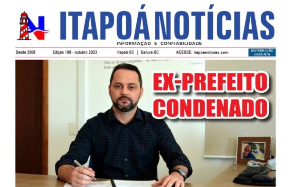 Capa Itapoá Notícias 198 - Outubro de 2023 para Tribuna de Itapoa