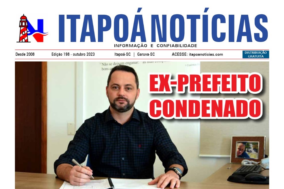 Capa Itapoá Notícias 198 - Outubro de 2023 para Tribuna de Itapoa