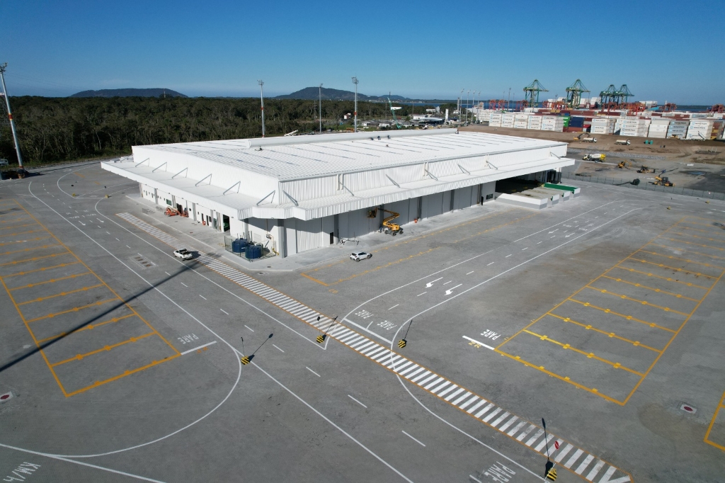 Novo armazem do Porto Itapoa tera diversos diferenciais de tecnologia e infraestrutura 1 (Tribuna de Itapoa)