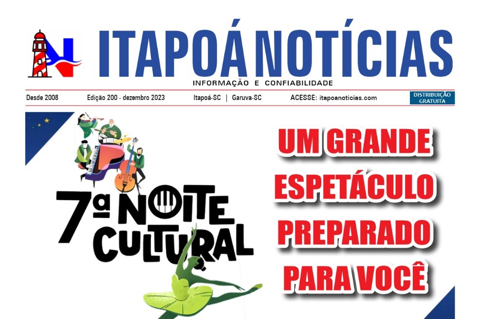 Capa Itapoá Notícias 200 - Dezembro de 2023 para TI