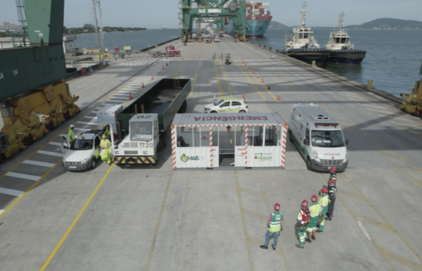 Porto Itapoa desenvolve internamente gaiola de emergencia exclusiva para resgate 5 (Tribuna de Itapoa)