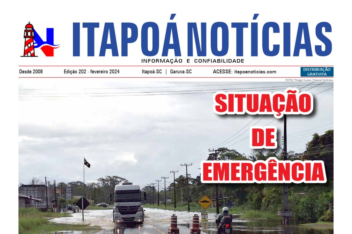 Capa Itapoá Notícias 202 - Fevereiro de 2024 par Tribuna de Itapoá