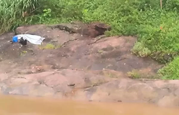 Durante temporal homem morre afogado no rio Sao Joao em Garuva 1