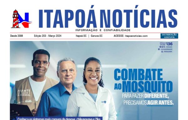 Capa Itapoa Noticias 203 - Março de 2024 (para site Tribuna de Itapoa)
