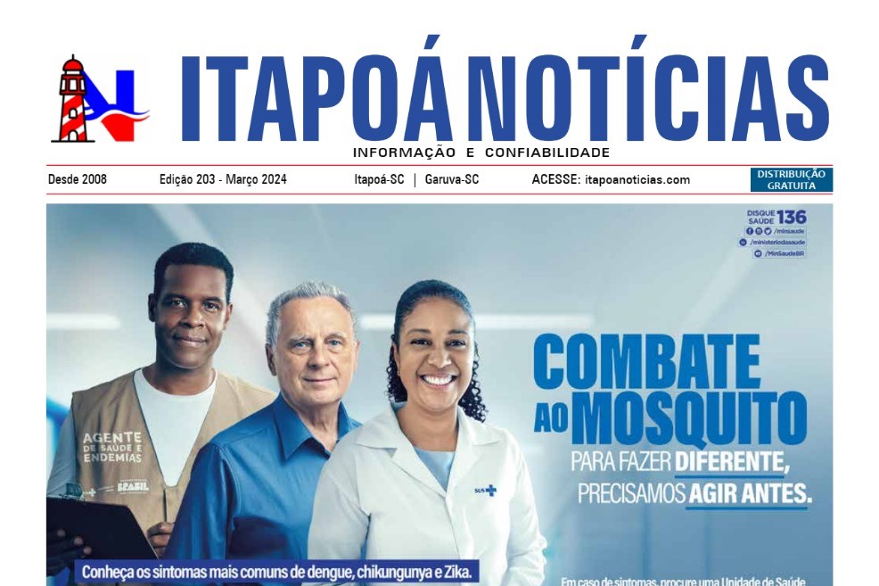 Capa Itapoa Noticias 203 - Março de 2024 (para site Tribuna de Itapoa)