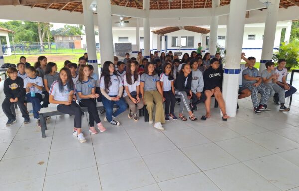 Escola do Pontal recebe palestra sobre a consciencia ambiental no descarte de residuos 12 (Tribuna de Itapoa)