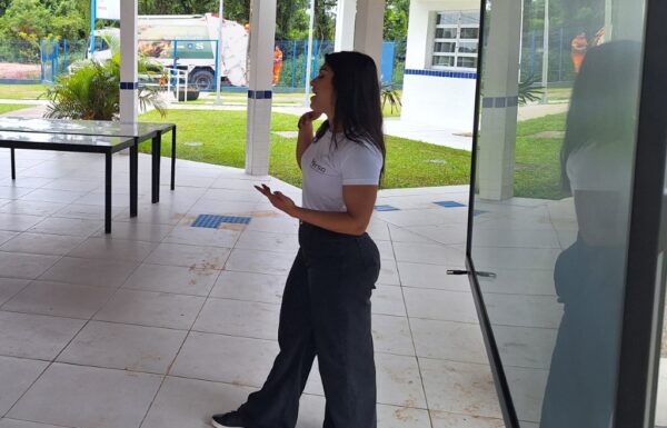 Escola do Pontal recebe palestra sobre a consciencia ambiental no descarte de residuos 16 (Tribuna de Itapoa)