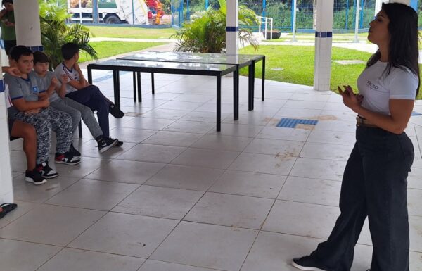Escola do Pontal recebe palestra sobre a consciencia ambiental no descarte de residuos 18 (Tribuna de Itapoa)