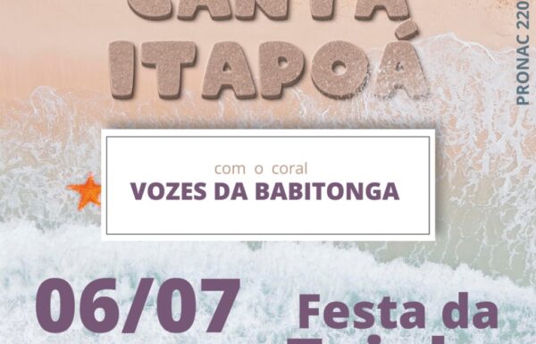 Canta Itapoa na Festa da Tainha