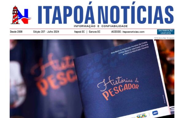 Capa Itapoá Notícias 207 - Julho de 2024 - para Tribuna de Itapoá