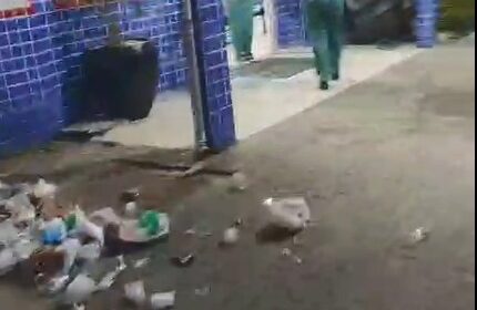 Motorista transtornado causa quebra-quebra no Pronto Atendimento 24 Horas de Itapoa 1