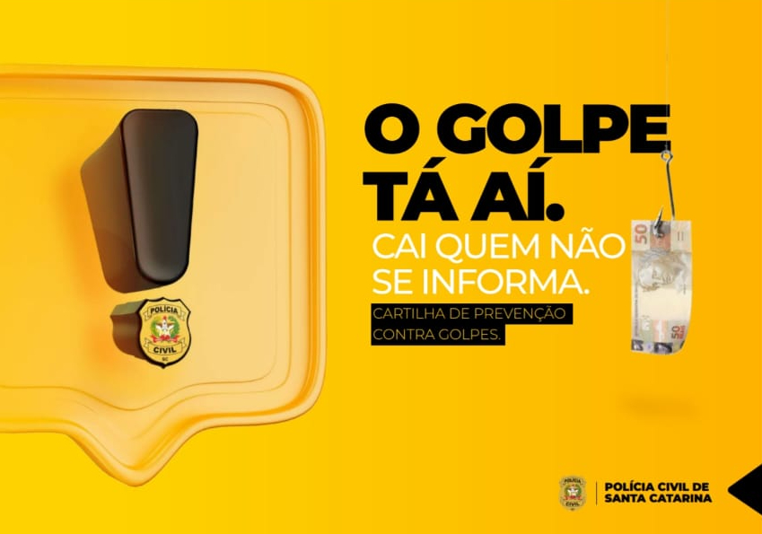 Polícia Civil apresenta Cartilha de Prevencão Contra Golpes
