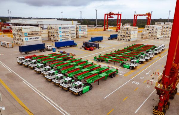 Porto Itapoa tem a maior frota de caminhoes eletricos do Brasil 2