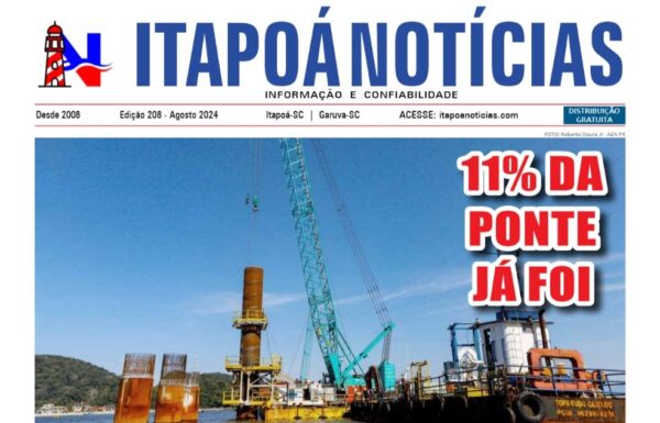 Capa Itapoa Noticias 208 - Agosto de 2024 - para Tribuna de Itapoa