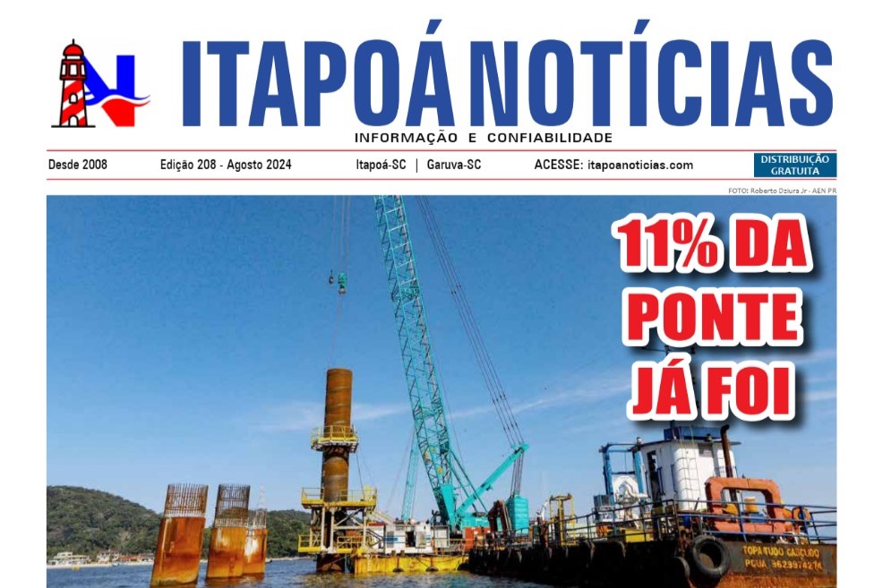 Capa Itapoa Noticias 208 - Agosto de 2024 - para Tribuna de Itapoa