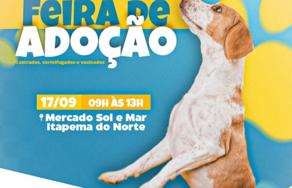 Centro de Bem Estar Animal realiza feira de adocao nesta terca 17-09 - Capa Tribuna de Itapoa